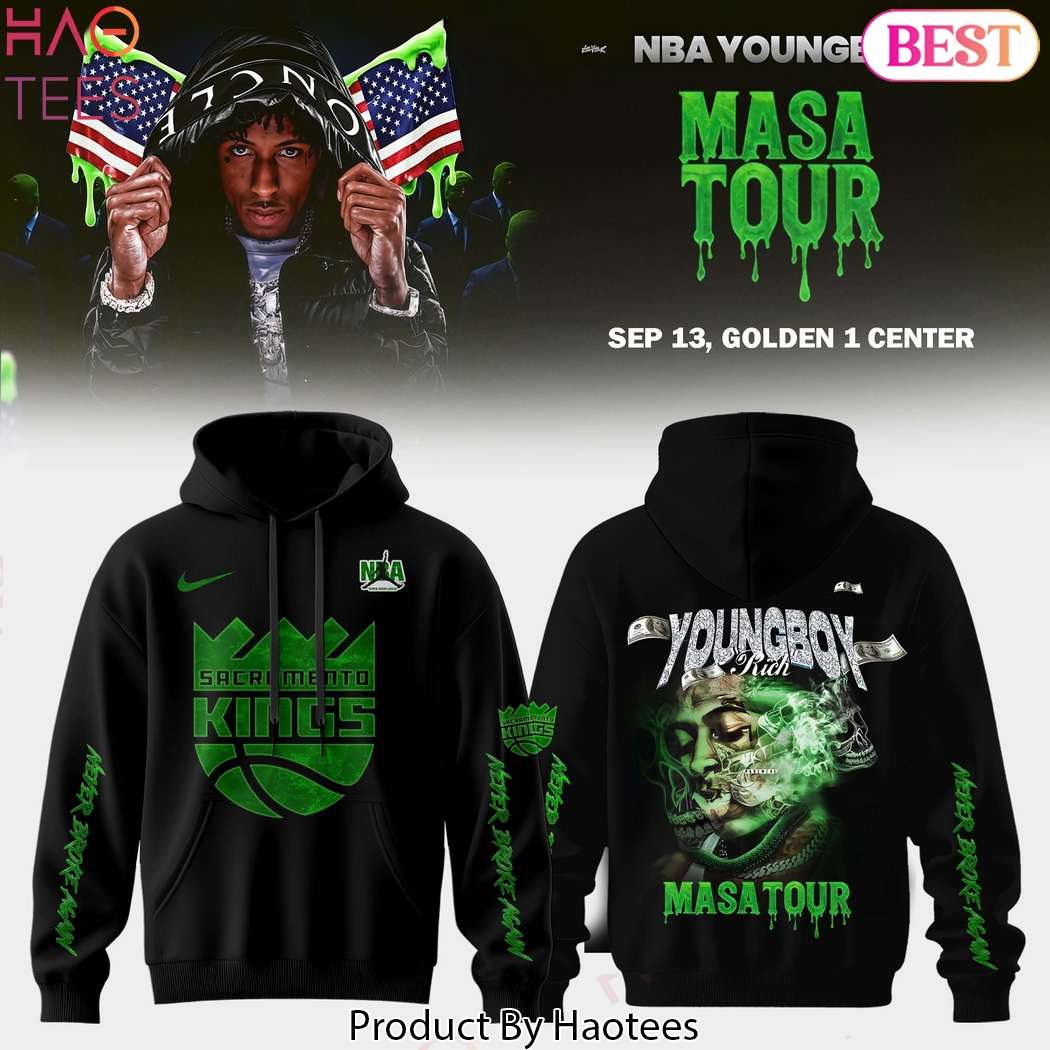 Sacramento Kings Young Boy MASA Tour Merch Design Hoodie Sacramento Kings Young Boy MASA Tour Merch Design Hoodie