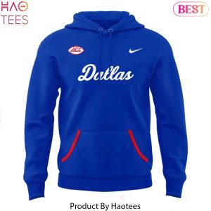 SMU Mustangs Football 2025 Design Blue Hoodie
