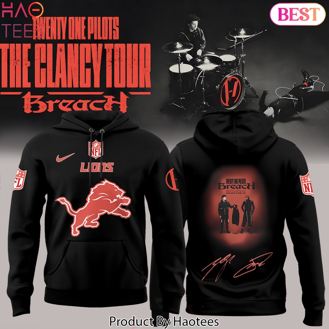 Twenty One Pilots The Clancy Tour x Lions Hoodie Twenty One Pilots The Clancy Tour x Lions Hoodie