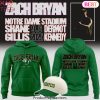 Zach Bryan Tour Michigan Stadium Design Hoodie