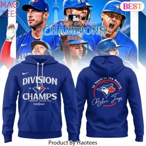 2025 American League East Champion Toronto Blue Jays Design Hoodie