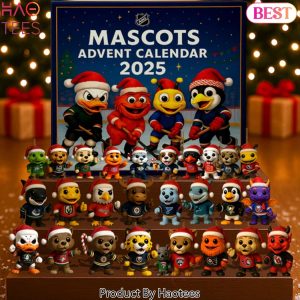 2025 NHL Mascots Advent Calendar 2025 NHL Mascots Advent Calendar