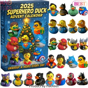 2025 Superhero Duck Advent Calendar
