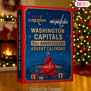2025 Washington Capitals 51st Anniversary Advent Calendar