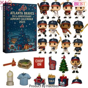 Atlanta Braves 154th Anniversary Advent Calendar Atlanta Braves 154th Anniversary Advent Calendar