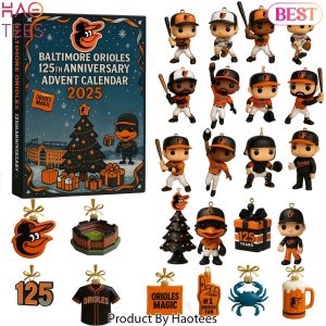 Baltimore Orioles 125th Anniversary Advent Calendar 2025 Baltimore Orioles 125th Anniversary Advent Calendar 2025