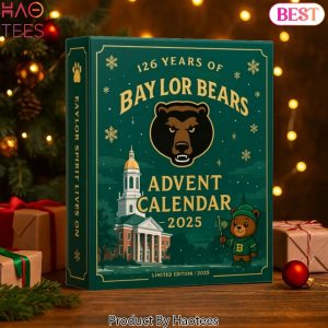 Baylor Bears 126th Anniversary Advent Calendar 2025