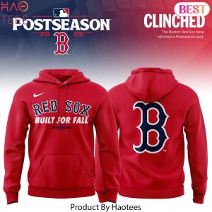 Boston Red Sox 2025 Postseason Built For Fall Hoodie