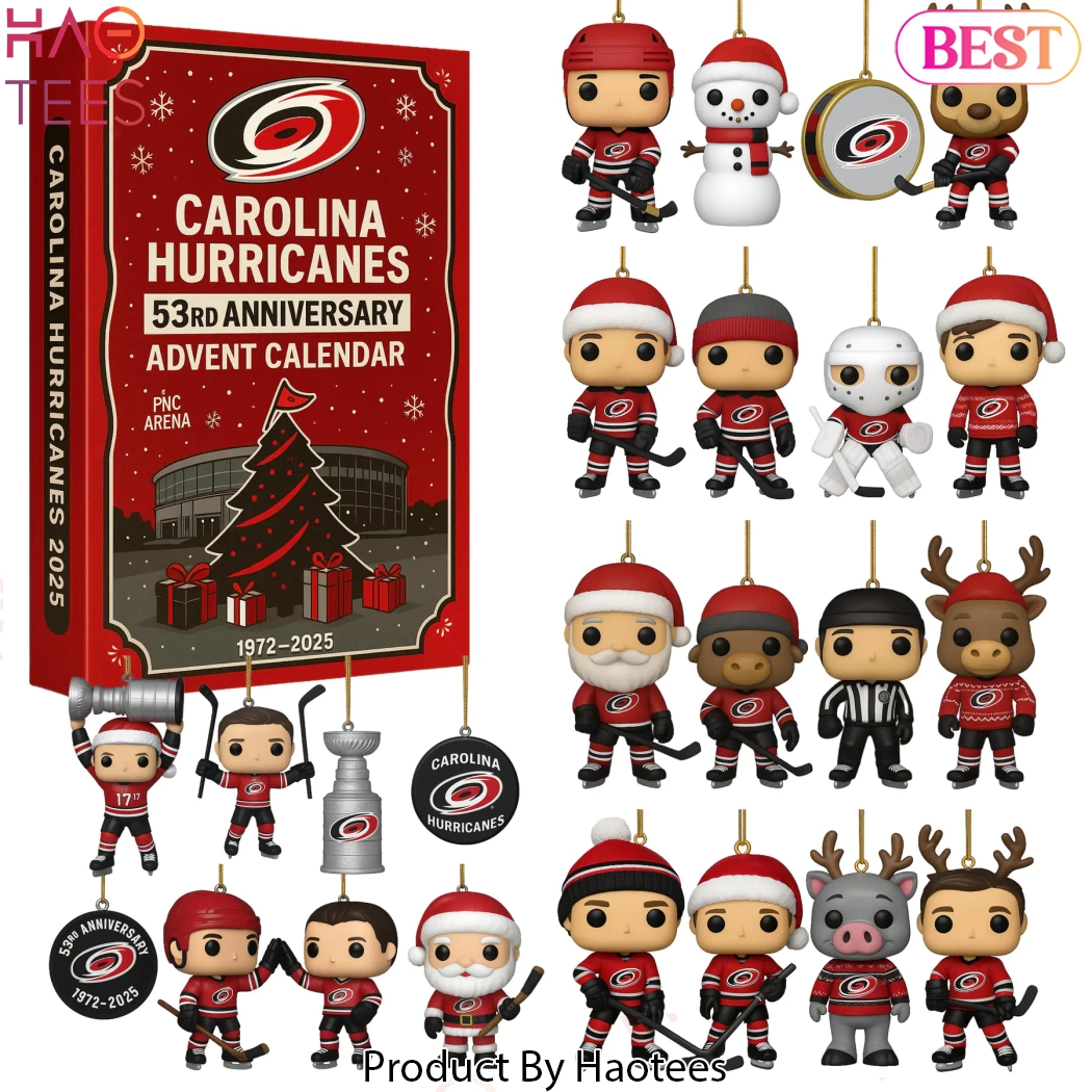 Carolina Hurricanes 53rd Anniversary Advent Calendar Carolina Hurricanes 53rd Anniversary Advent Calendar
