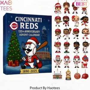 Cincinnati Reds 135th Anniversary 2025 Advent Calendar Cincinnati Reds 135th Anniversary 2025 Advent Calendar
