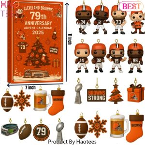 Cleveland Browns 79th Anniversary Advent Calendar