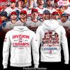 Cleveland Guardians 2025 AL Central Division Champions Design Hoodie – White