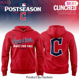 Cleveland Guardians 2025 Postseason Built For Fall Hoodie