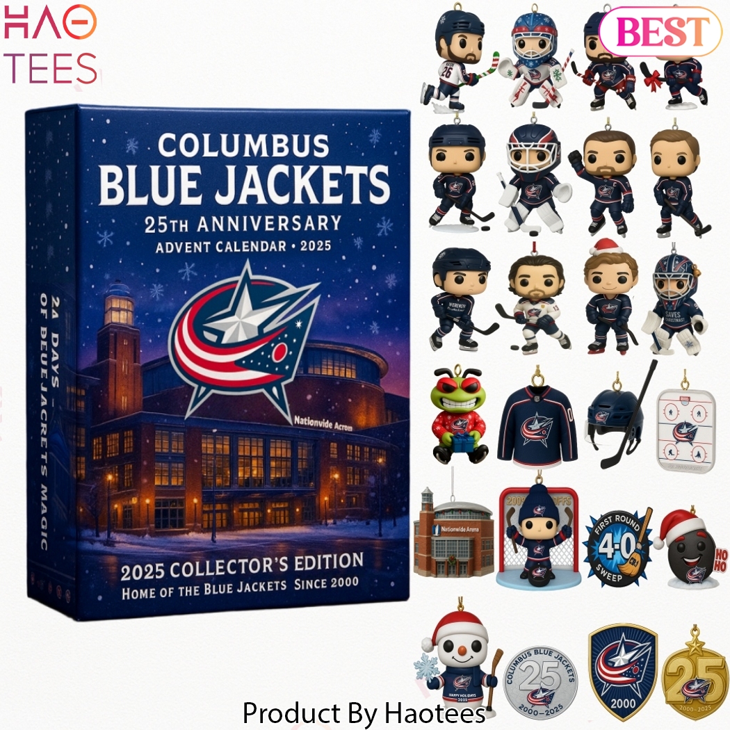 Columbus Blue Jackets 25th Anniversary Advent Calendar 2025 Columbus Blue Jackets 25th Anniversary Advent Calendar 2025