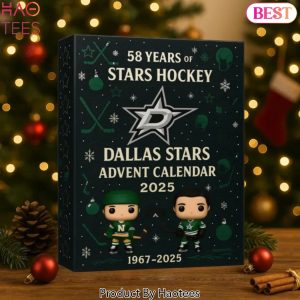 Dallas Stars 58 Years Of Stars Hockey 2025 Advent Calendar
