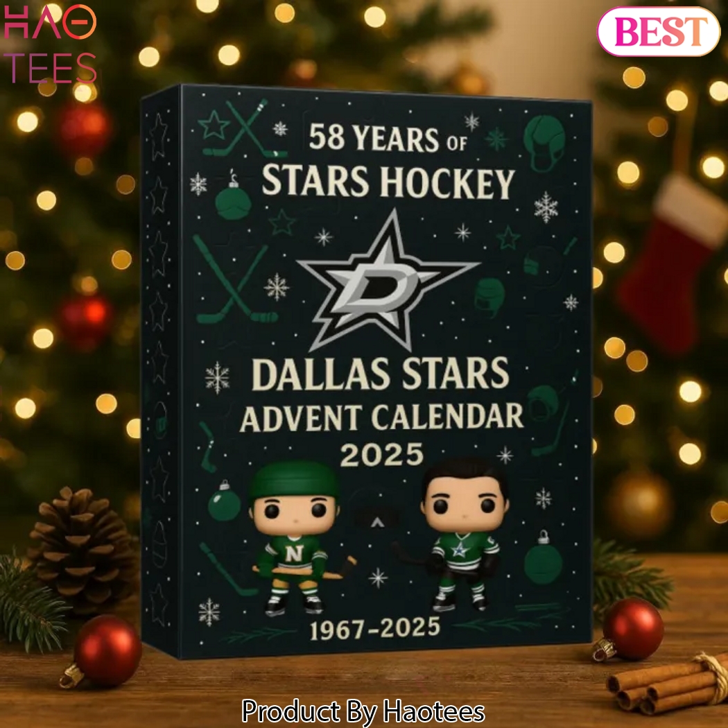 Dallas Stars 58 Years Of Stars Hockey 2025 Advent Calendar Dallas Stars 58 Years Of Stars Hockey 2025 Advent Calendar