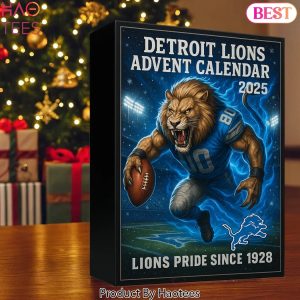 Detroit Lions Advent Calendar