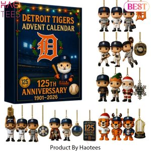 Detroit Tigers 125th Anniversary Advent Calendar Detroit Tigers 125th Anniversary Advent Calendar