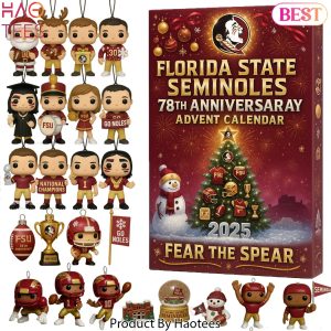Florida State Seminoles 78th Anniversary 2025 Advent Calendar