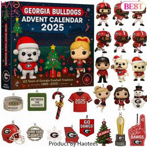 Georgia Bulldogs 133th Anniversary Advent Calendar 2025