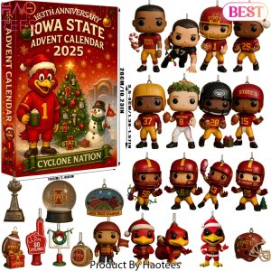 Iowa State Cyclones 133rd Anniversary 2025 Advent Calendar
