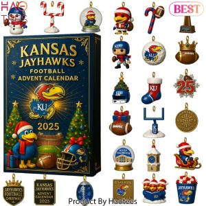 Kansas Jayhawks Football  2025 Advent Calendar