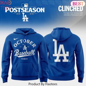 Los Angeles Dodgers 2025 Postseason Hoodie