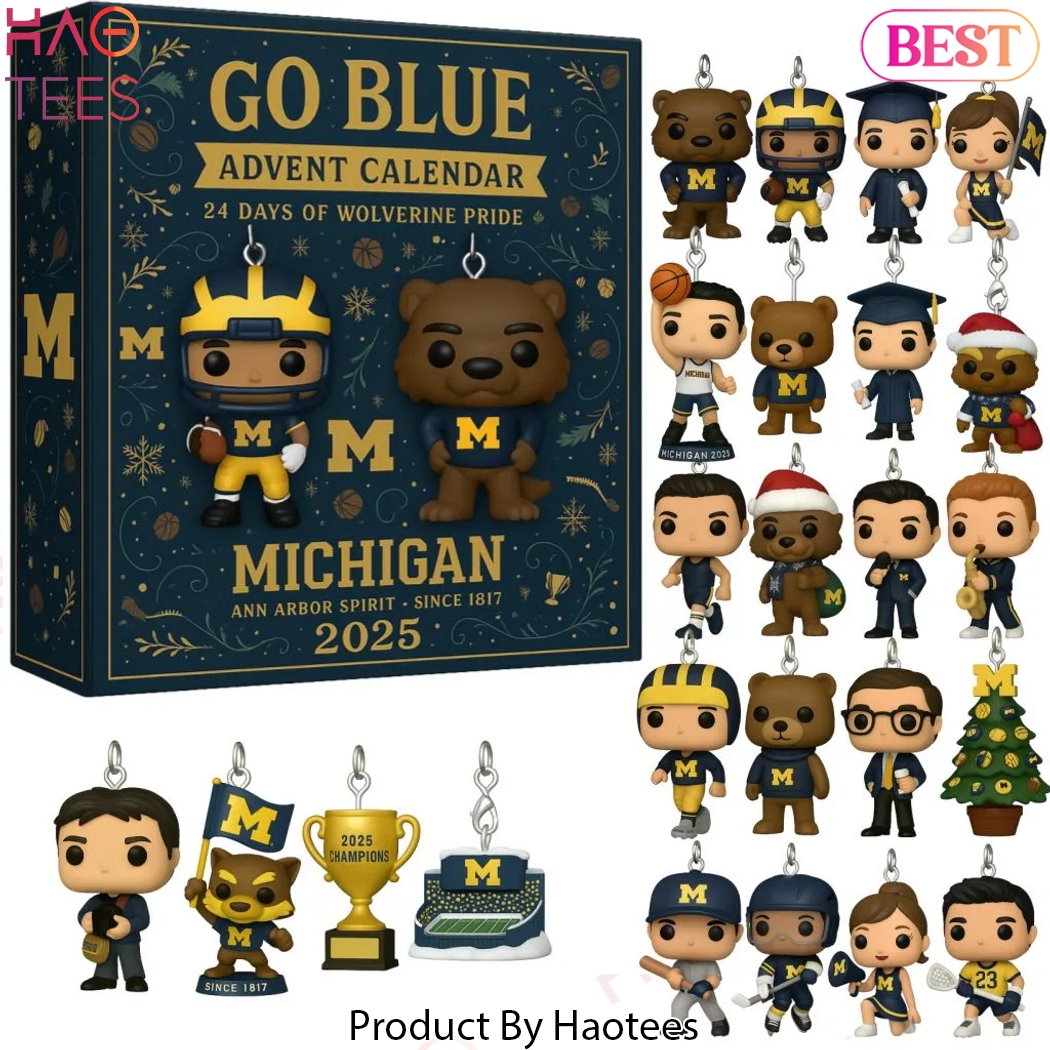 Michigan Wolverines Go Blue 2025 Advent Calendar Michigan Wolverines Go Blue 2025 Advent Calendar