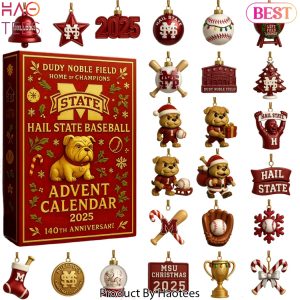 Mississippi State Bulldogs Baseball 140th Anniversary 2025 Advent Calendar