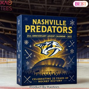 Nashville Predators 25th Anniversary Advent Calendar