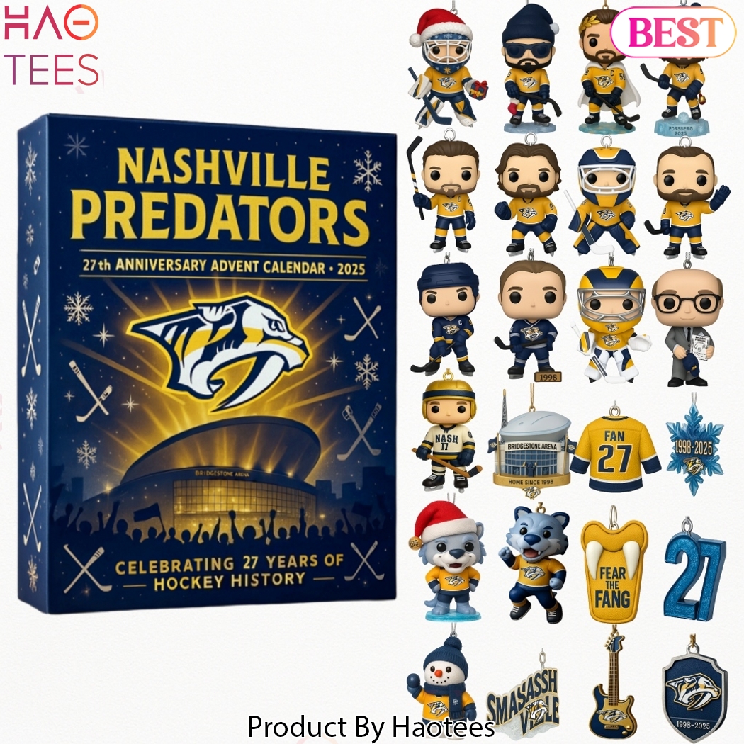 Nashville Predators 27th Anniversary Advent Calendar 2025 Nashville Predators 27th Anniversary Advent Calendar 2025