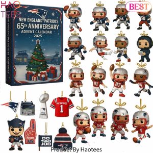 New England Patriots 65th Anniversary Advent Calendar New England Patriots 65th Anniversary Advent Calendar