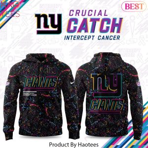 New York Giants Crucial Catch 2025 Hoodie