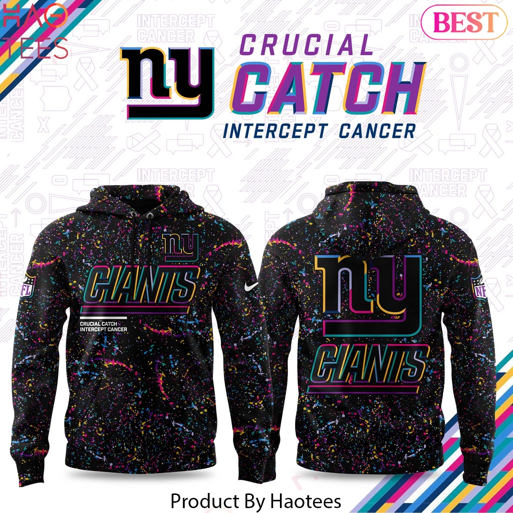 New York Giants Crucial Catch 2025 Hoodie New York Giants Crucial Catch 2025 Hoodie