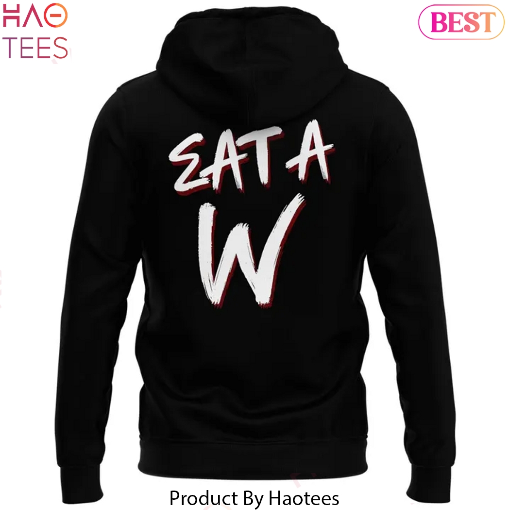 New York Giants Jameis Winston, Jaxson Dart Eat A W Design Hoodie - Black New York Giants Jameis Winston, Jaxson Dart Eat A W Design Hoodie - Black