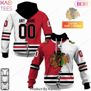 Personalized Chicago Blackhawks Mix Hoodie