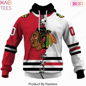 Personalized Chicago Blackhawks Mix Hoodie