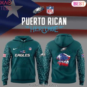 Philadelphia Eagles Puerto Rican Heritage 2025 Hoodie