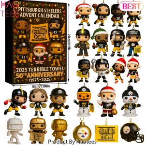 Pittsburgh Steelers Terrible Towel 50th Anniversary Advent Calendar