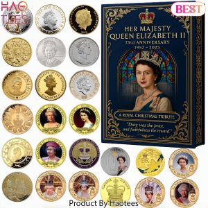 Queen Elizabeth II 73rd Anniversary Advent Calendar