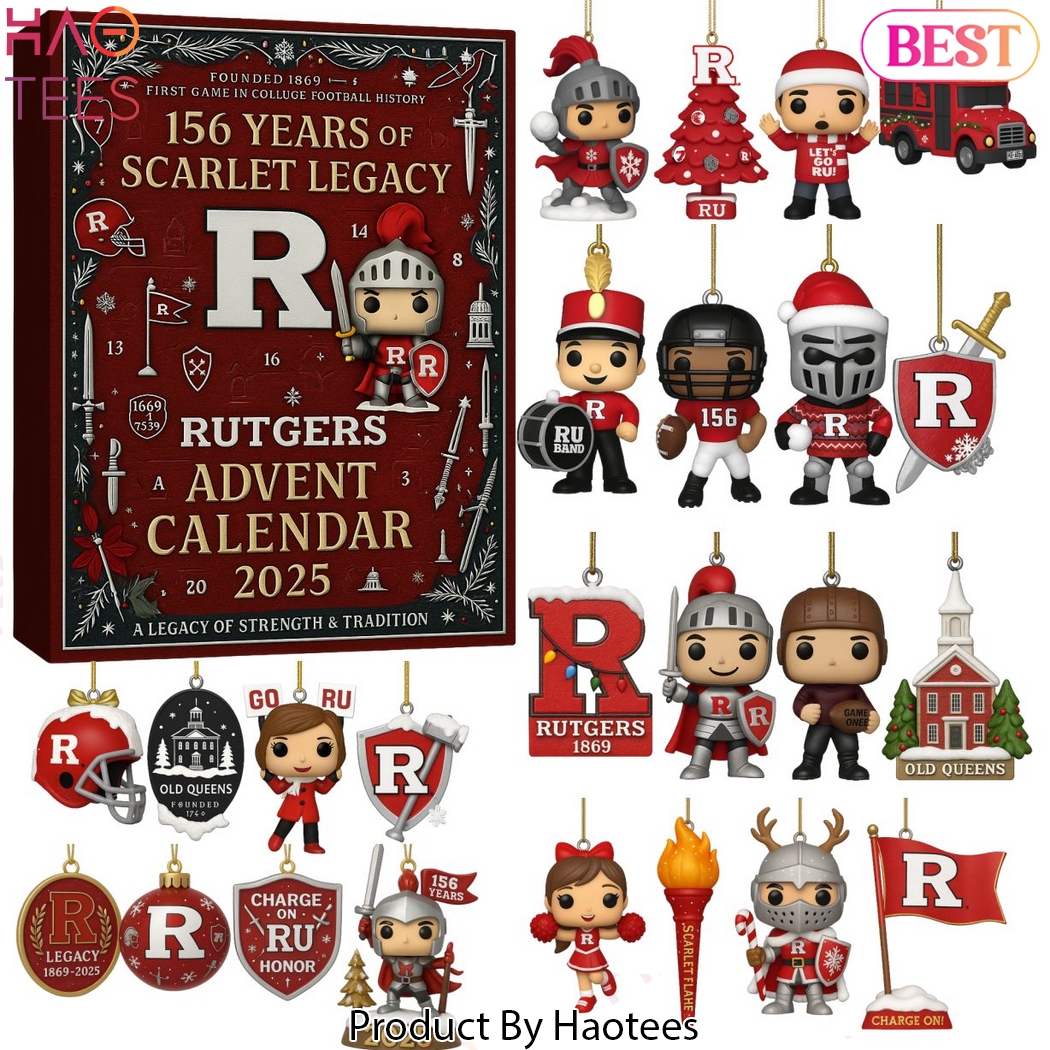 Rutgers Scarlet Knights 156th Anniversary Advent Calendar 2025 Rutgers Scarlet Knights 156th Anniversary Advent Calendar 2025