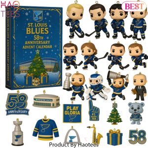 St. Louis Blues 58th Anniversary Advent Calendar St. Louis Blues 58th Anniversary Advent Calendar
