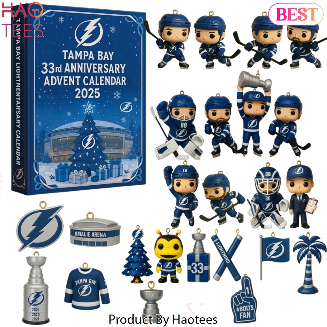 Tampa Bay Lightning 33rd Anniversary Advent Calendar Tampa Bay Lightning 33rd Anniversary Advent Calendar