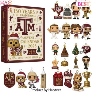 Texas A&M Aggies 150 Years Of Tradition Advent Calendar Texas A&M Aggies 150 Years Of Tradition Advent Calendar