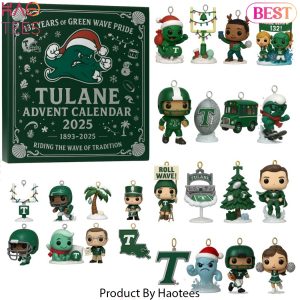 Tulane Green Wave 132nd Anniversary Advent Calendar