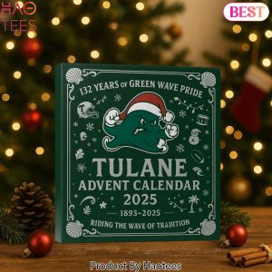 Tulane Green Wave 132nd Anniversary Advent Calendar