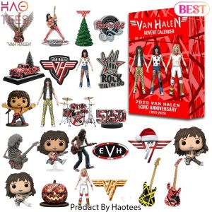 Van Halen 53rd Anniversary 2025 Advent Calendar