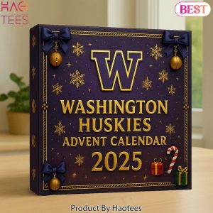 Washington Huskies Advent Calendar 2025
