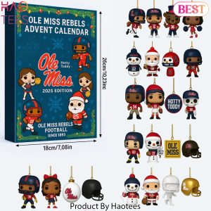 2025 Ole Miss Rebels Advent Calendar