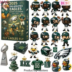 2025 Philadelphia Eagles 250th Anniversary Advent Calendar